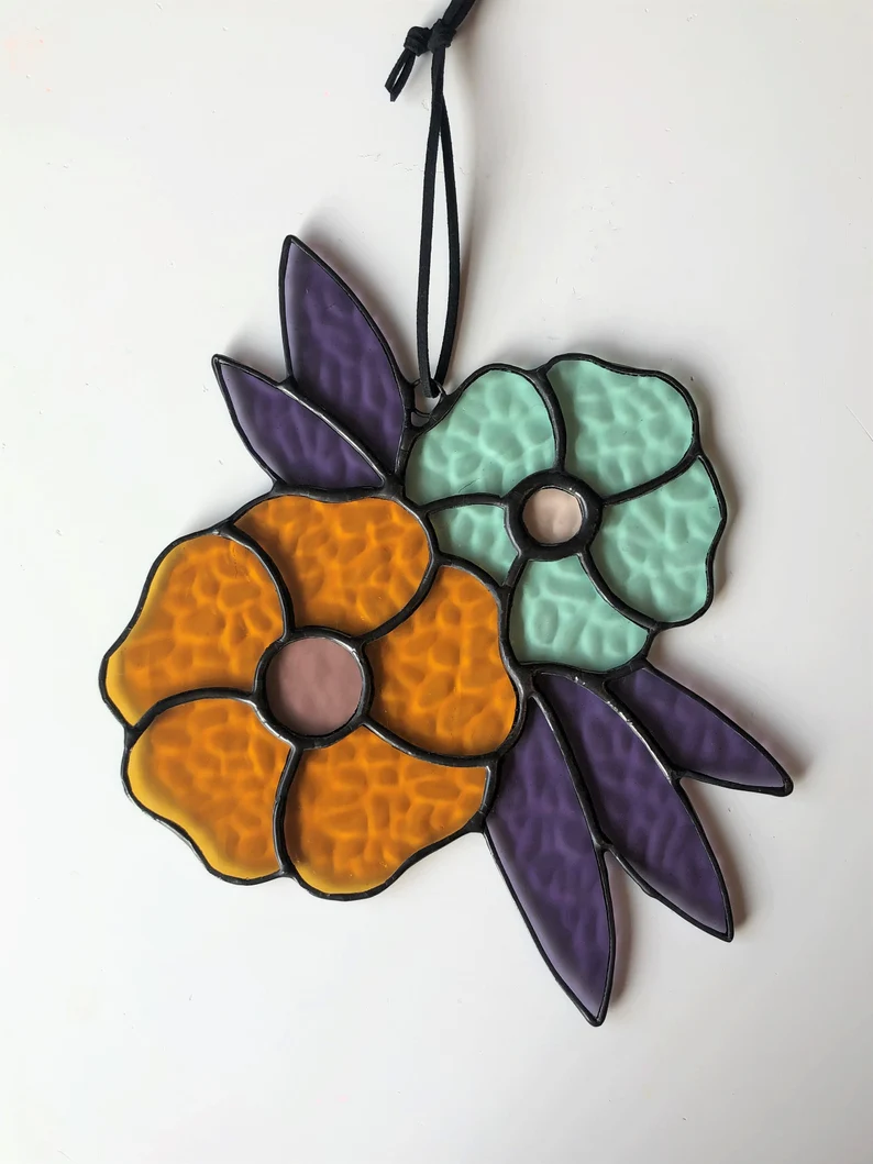 flower-stained-glass-ornament