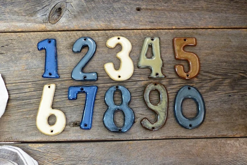 pottery-house-numbers-canada