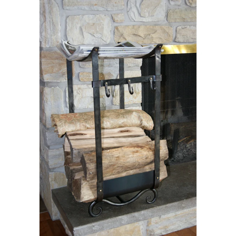 wrought-iron-wood-holder