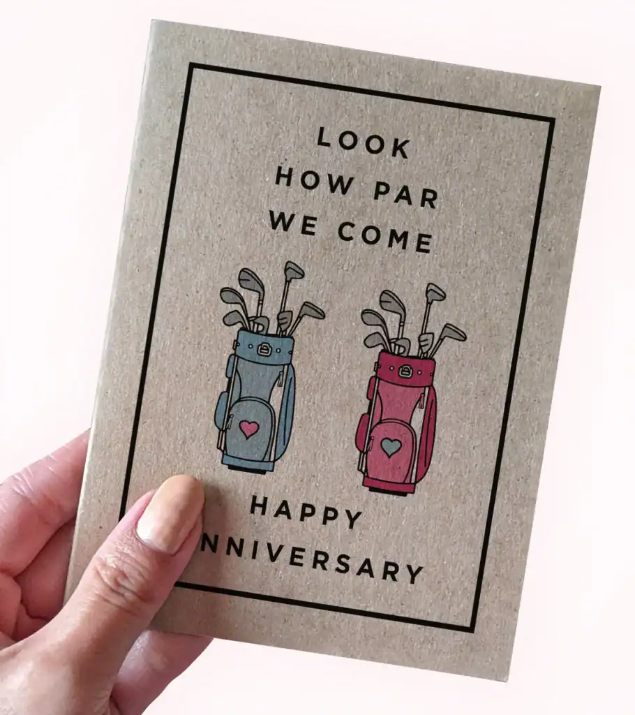 golf-anniversary-card