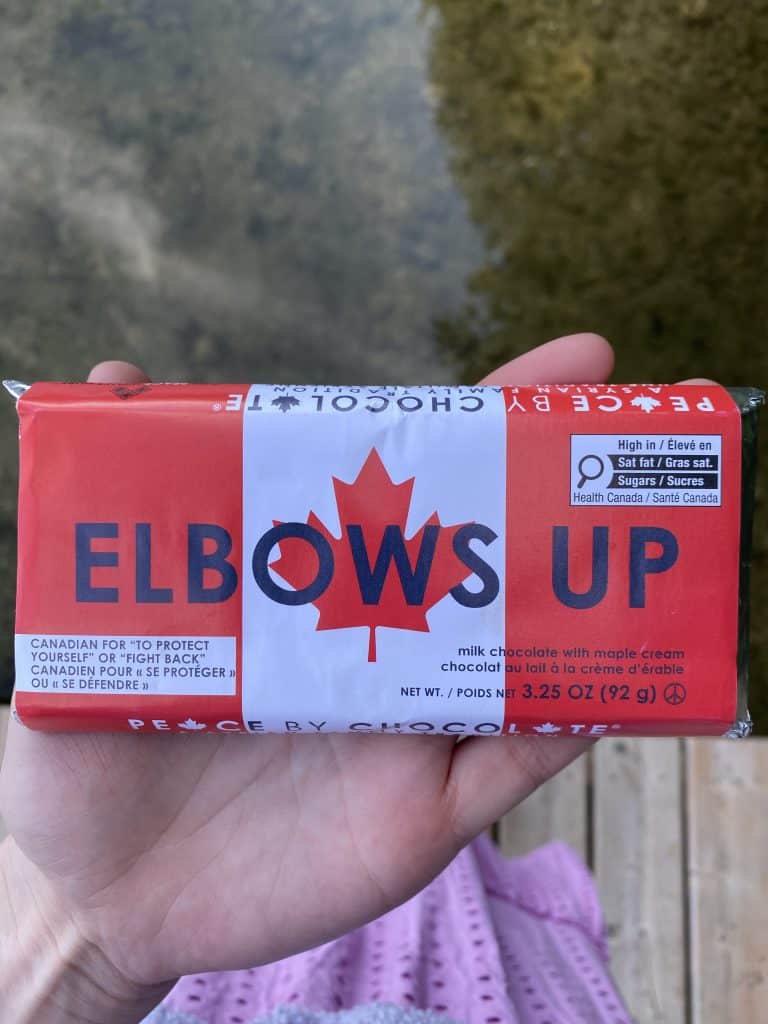 canadian-themed-elbows-up-chocolate-bar