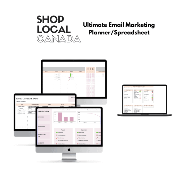 Email Marketing Planner & Spreadsheet - Image 2