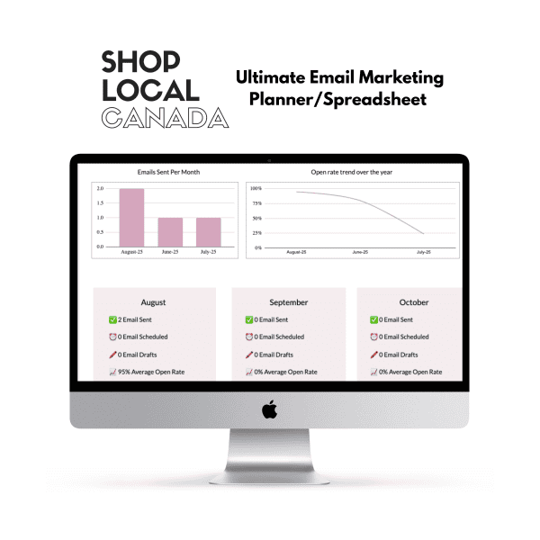Email Marketing Planner & Spreadsheet